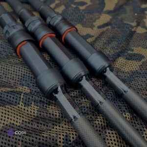 3 x 12ft  6 Code 3.5lb Stealth black  CAH  ARD reel seats