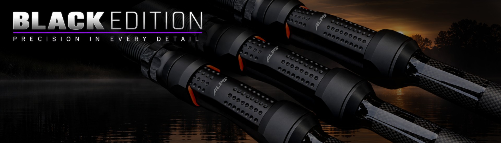 Code Black Edition black carp fishing rods